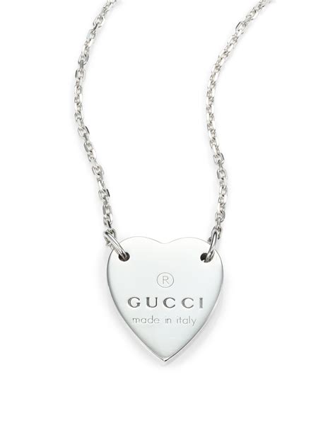 gucci.heart necklace